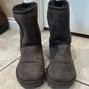 UGGs Cozy Dark Brown Shearling Boots